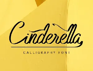 Cinderella Script Typeface font