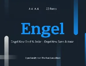 Engel New Family font