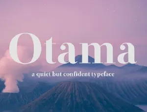 Otama font