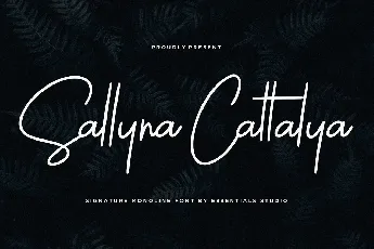 Sallyna Cattalya font