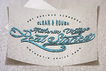 Real Stones Script font