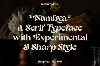 Nambya Typeface font