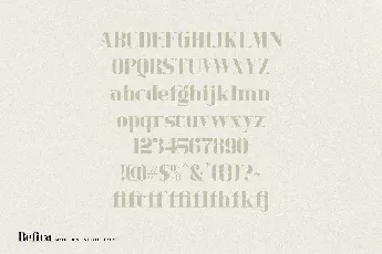 Refita font