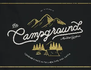 Campground Free font