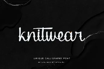 Knitwear Demo font