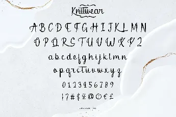 Knitwear Demo font