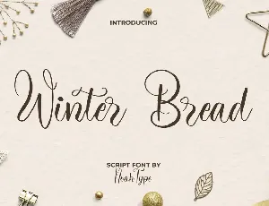 Winter Bread Demo font