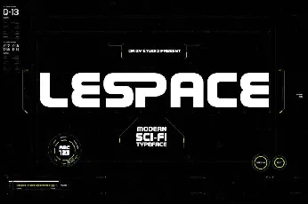 Lescape font