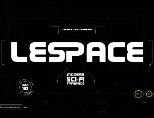 Lescape font