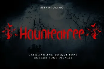 Hauntedtree Script font