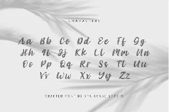 Angelica Caroline font