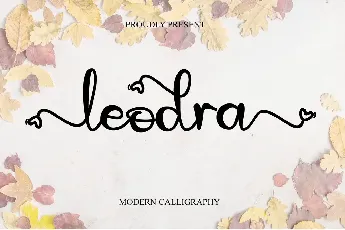 leodra - Personal Use font