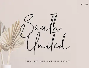 South United font