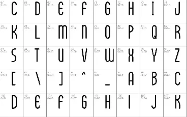 Monthena font