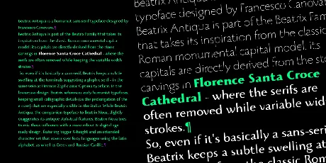 Beatrix Antiqua font