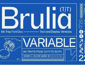 Brulia font