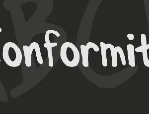 Conformity font