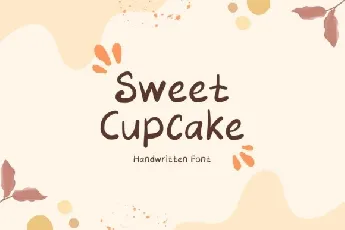 Sweet Cupcake font