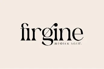 Firgine font