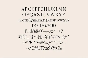 Firgine font