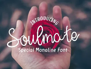 Soulmate Typeface font