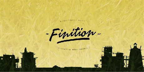 Finition font