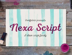 Nexa Script font