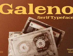 Galeno font