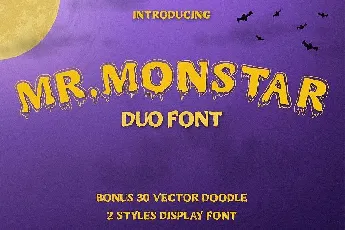 Mr. Monstar font