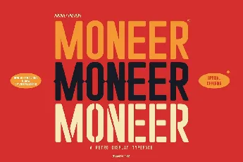 Moneer font