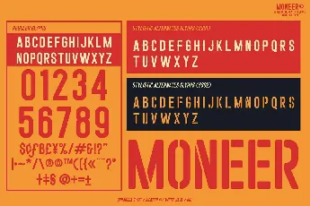 Moneer font