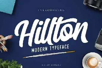 Hilton Script Free font