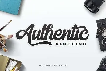 Hilton Script Free font