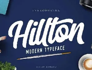 Hilton Script Free font