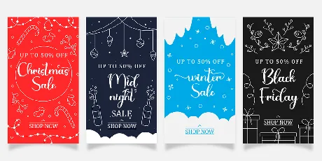 Christmas Bear - Personal Use font