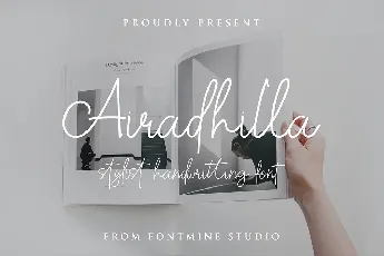 Airadhilla Demo font