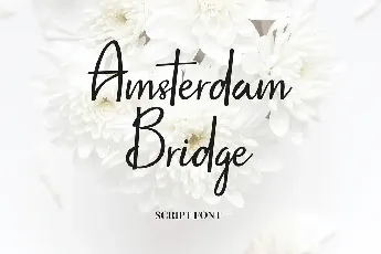 Amsterdam Bridge font