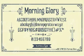 Morning Glory Free font