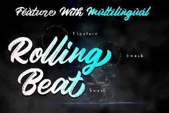 Rolling Beat font