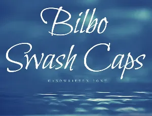 Bilbo Calligraphy Free font