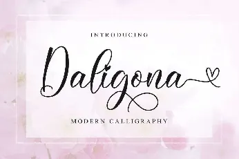 Daligona font