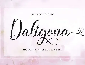 Daligona font