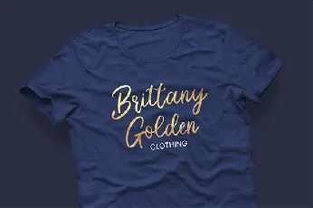 Brittany Golden font