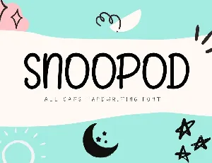 SNOOPOD Demo font