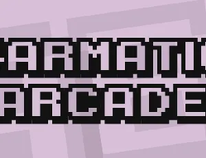 Karmatic Arcade font