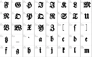 Walbaum Fraktur font