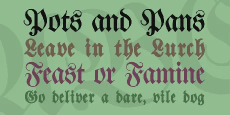 Walbaum Fraktur font