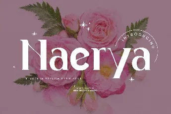 Naerya Personal Use font