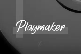 Playmaker Handwritten font