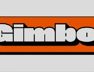 Gimbo font